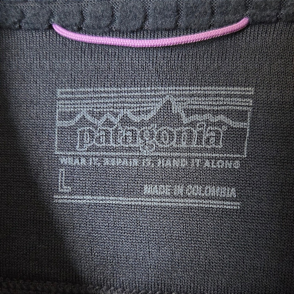 Patagonia Womens R1 Polartec Grid Fleece Vest Outdoor Gorpcore Hiking Layer Lrg - Picture 4 of 10